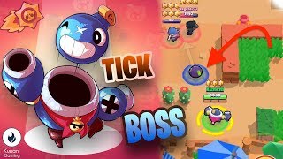 TICK LIKE A BOSS Brawl Stars Funny Moments & Glitches #17