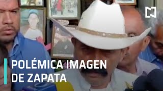 Familiares de Emiliano Zapata, demandarán por imagen polémica del caudillo - Despierta