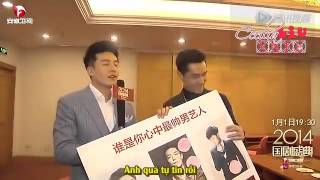 [Vietsub] Bình chọn nam thần | Lưu Thi Thi đương nhiên chọn người nhà