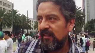 Entrevistas - XV Marcha por la liberación de la Mariguana en México