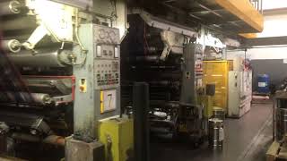 RO165 Schiavi Cadet Rotogravure printing machine