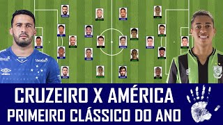 PRÉ-JOGO: CRUZEIRO X AMÉRICA - CAMPEONATO MINEIRO