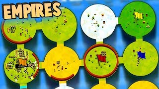 Rapid EMPIRE Expansion & CONQUERING my Rivals! (Circle Empires Gameplay)