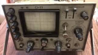 Обзор осциллографа С1 77