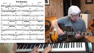 Big Spender - Jazz guitar & piano cover ( Cy Coleman )