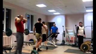 "Качки" делают Рывок, одной рукой