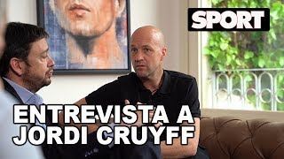 JORDI CRUYFF: "EL PACTO DE JOHAN CON EL BARÇA LLEGÓ A TIEMPO"