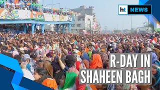 Watch how Delhi's Shaheen Bagh observed Republic Day amid anti-CAA protests