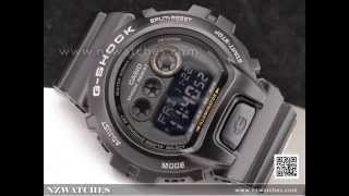 Casio G-Shock Big Bold Matt Black Impact Soprt Watch GD-X6900-1, GDX6900