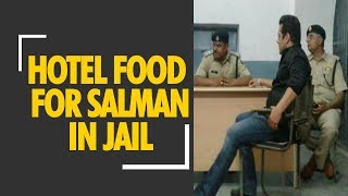 Watch: Salman Khan reached Jodhpur jail, hotel staff carried food packets, plates with them