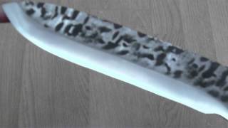 Обзор клинка кованого вручную из стали 65х13