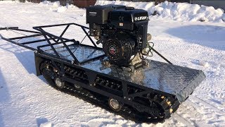 Часть 6. Все размеры для сборки мотособаки