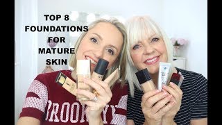 THE BEST FOUNDATIONS FOR MATURE SKIN
