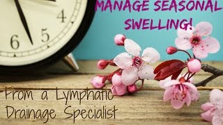 Seasonal Swelling: How to Deal with Weather Changes and Pressure on the Lymphatic System