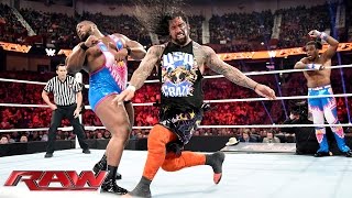 Ryback & The Usos vs. The New Day: Raw, November 16, 2015