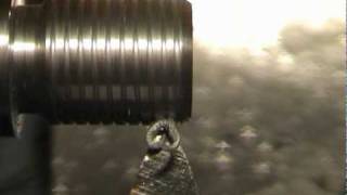 Thread Cutting Closeup