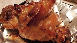 Новогодние рецепты Свиная  Рулька запеченная в духовке очень вкусно