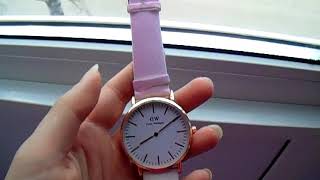 Обзор на часы, меняющие цвет Daniel Wellington