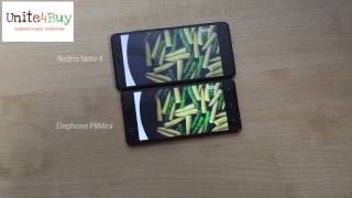 Обзор Elephone P8 mini внешний вид и сравнение с Xiaomi Redmi Note 4