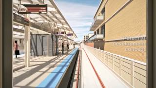 CTA Proposed Red-Purple Bypass: Track Level View
