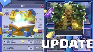 ОБНОВЛЕНИЕ CLASH ROYALE│АРЕНА ДЖУНГЛЕЙ│КЛАНОВЫЙ СУНДУК