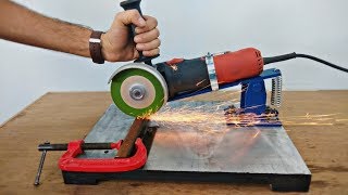 Homemade Angle Grinder Stand // Restore Angle Grinder Support..