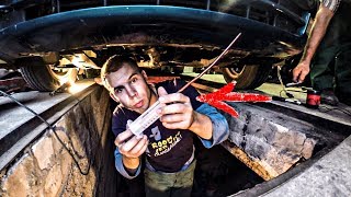 OPEL ASTRA F Замена масла КПП, Замена сальника полуоси, Замена ступичного подшипника