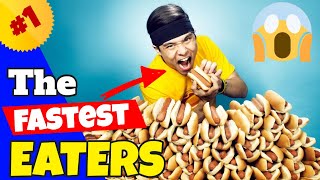 The Fastest Eaters Compilation (Furious Pete, Matt Stonie)