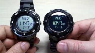 Columbia CT009-005 watch vs Columbia CT009-001 watch with compass