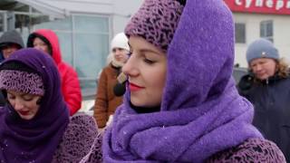 Широкая масленица 2016. ТРЦ "Авокадо". Ансамбль "Венец". Проводы зимы. | Contrast Studio