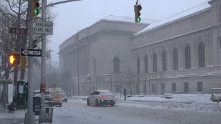 LIVE: Strong winter storm hits New York City