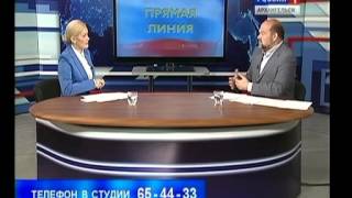 "Прямая линия" с врио губернатора Архангельской области Игорем Орловым