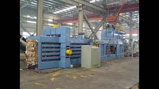 Горизонтальный автоматический пресс для макулатуры в Украине