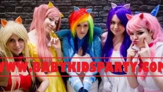 show infantil de las equetria girls  rainbow rock .BABY KIDS PARTY