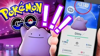 Pokemon GO EL DITTO MAS FUERTE DEL MUNDO!! [CHETANDO LA POKEDEX] CAPTURAR POKEMONS MUY FACIL