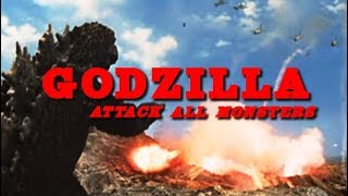 Godzilla - Attack All Monsters (Sci-Fi, Action in voller Länge, ganzer Film auf Deutsch)