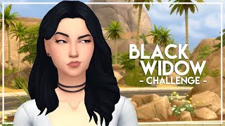 NEW LET'S PLAY! // The Sims 4: Black Widow Challenge #1