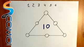 Acertijo de matemáticas con respuesta (triángulo)