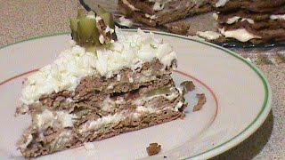Диетический печеночный торт.  Диета Дюкана.