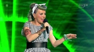 The Voice of Poland IV - Dominika Kobiałka - "The Boys are Back in Town" - Live II