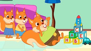 Famille d'Écureuil - Bowling à Domicile Sur L'eau Animé 2021 en Français