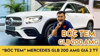 "Bóc tem" Mercedes GLB 200 AMG giá 2 tỷ vừa về đại lý