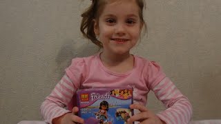 Конструктор bela friends 10125 аналог лего . Девочка на скутере. Lego