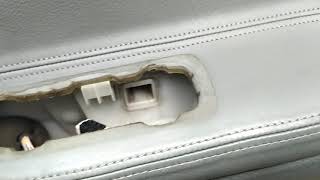 Renault Laguna 2 замена замка двери ч.1
