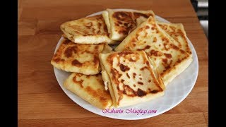 Sahurda sizi tok tutacak tavada 5 dakikada yapılan nefis bir börek - Kahvaltılık tarifler