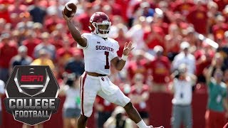 College Football Highlights: Kyler Murray's 3 TD passes lifts No. 5 Oklahoma over Iowa State | ESPN