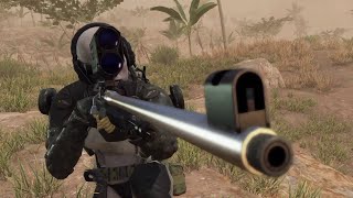 Metal Gear Solid V: The Phantom Pain - Skulls Female Parasite Unit Camo Sniper Version Boss Fight 7