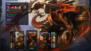 Bloodfury Renekton Skin Spotlight Gameplay 1080p HD League Of Legends