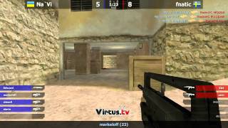 Na`Vi vs fnatic @ de_tuscan - TECHLABS CUP RU 2012