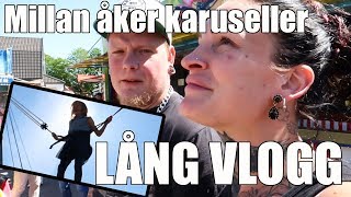 Tivoli på Örkelljungadagarna & hemmagjord BEA || Lång Vlogg